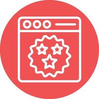 Reputation Vector Icon Design