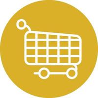 Trolley Vector Icon Design