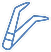 Tweezers Vector Icon Style