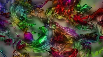 Abstract geometric  background movie. Abstract motion graphic. Liquid background.Colorful gradient background.Moving Abstract holographic blurred background animation video