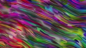 abstrakt geometrisk bakgrund film. abstrakt rörelse grafisk. flytande bakgrund.färgglad lutning bakgrund.rörlig abstrakt holografiska suddig bakgrund animering video