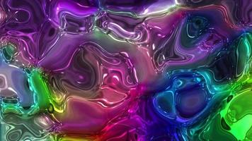 Abstract geometric  background movie. Abstract motion graphic. Liquid background.Colorful gradient background.Moving Abstract holographic blurred background animation video