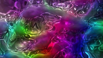 Abstract geometric  background movie. Abstract motion graphic. Liquid background.Colorful gradient background.Moving Abstract holographic blurred background animation video