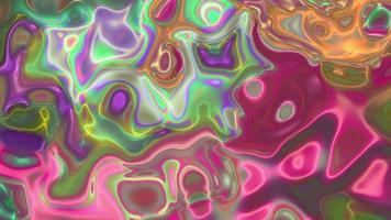 Abstract geometric  background movie. Abstract motion graphic. Liquid background.Colorful gradient background.Moving Abstract holographic blurred background animation video