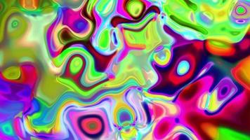 Abstract geometric  background movie. Abstract motion graphic. Liquid background.Colorful gradient background.Moving Abstract holographic blurred background animation video