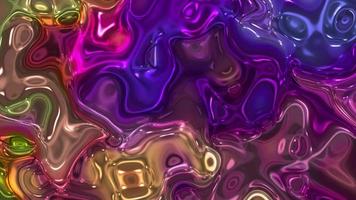 Abstract geometric  background movie. Abstract motion graphic. Liquid background.Colorful gradient background.Moving Abstract holographic blurred background animation video