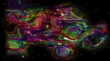 abstrakt geometrisk bakgrund film. abstrakt rörelse grafisk. flytande bakgrund.färgglad lutning bakgrund.rörlig abstrakt holografiska suddig bakgrund animering video