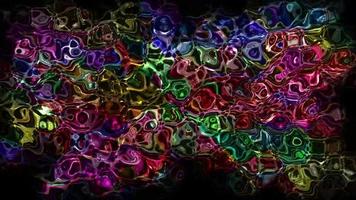 Abstract geometric  background movie. Abstract motion graphic. Liquid background.Colorful gradient background.Moving Abstract holographic blurred background animation video