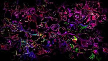 Abstract geometric  background movie. Abstract motion graphic. Liquid background.Colorful gradient background.Moving Abstract holographic blurred background animation video