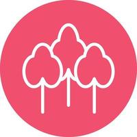 Forest Vector Icon Design