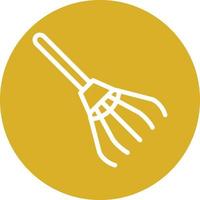Rake Vector Icon Design