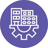 Infrastructure Vector Icon Design