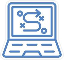 Digital Strategy Vector Icon Style