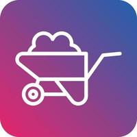 Trolley Vector Icon Design