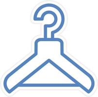 Coat Hanger Vector Icon Style