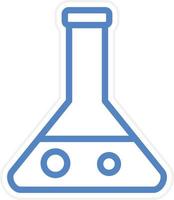 Flasks Vector Icon Style