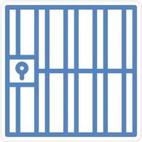 Jail Vector Icon Style