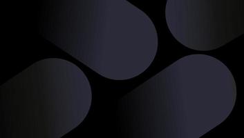 Minimalistic panoramic black abstract background with dark gradient geometric elements. Modern premium graphic design element. Luxury futuristic backdrop vector