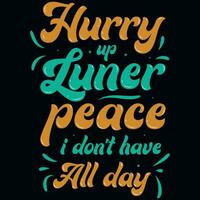 Typography tshirt design vector