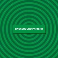 Green Circle Background Pattern vector