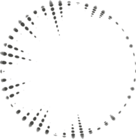 Circle audio wave. Circular music sound equalizer. Abstract radial radio and voice volume symbol. png