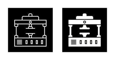 Machine Press Vector Icon