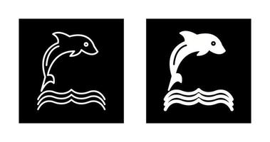 Dolphin Vector Icon