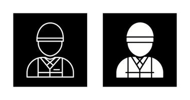 Industry Worker Vector Icon