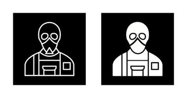 Gas Mask Vector Icon