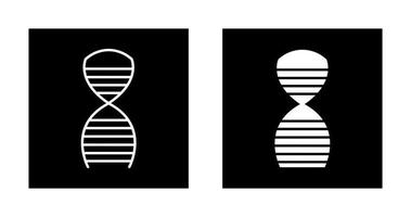 icono de vector de estructura de adn