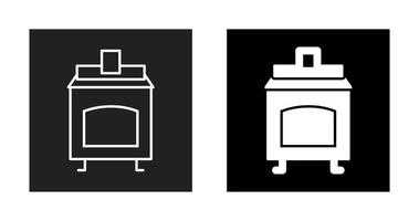 Coal Furnace Vector Icon