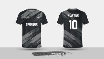 fútbol jersey diseño, juego de azar t camisa jersey modelo vector