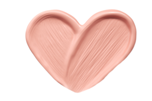 Pink makeup cream isolated on a transparent background png