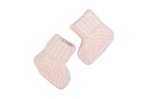 Pink baby shoes isolated on a transparent background png