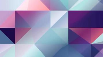 Abstract geometric background with colorful triangles photo