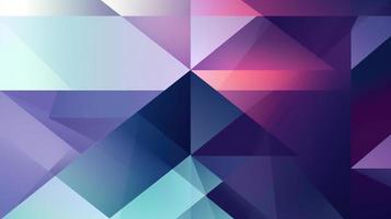 Abstract geometric background with colorful triangles photo