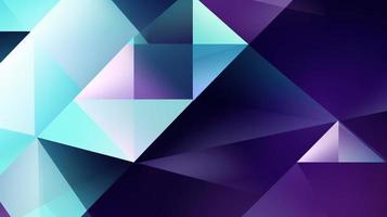 Abstract geometric background with colorful triangles photo