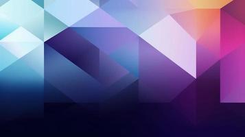 Abstract geometric background with colorful triangles photo