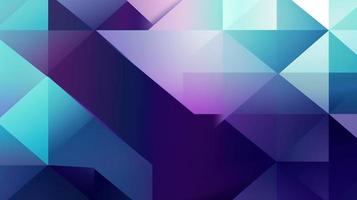 Abstract geometric background with colorful triangles photo