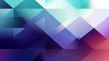 Abstract geometric background with colorful triangles photo