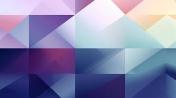 Abstract geometric background with colorful triangles photo