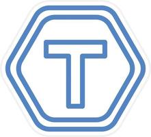 Junction Vector Icon Style