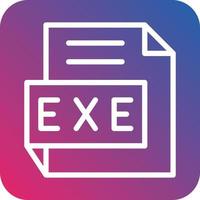 EXE Vector Icon Design