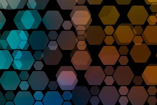 geométrico forma degradado fondo, resumen elegante bokeh antecedentes foto