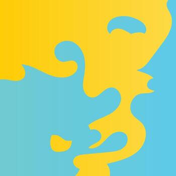 vistoso geométrico antecedentes. fluido formas composición. resumen antecedentes color degradado geométrico ornamento sin costura modelo antecedentes diseño vector