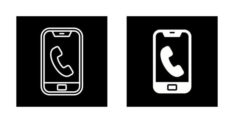 Phone Icon White Vector Art, Icons, and Graphics for Free Download