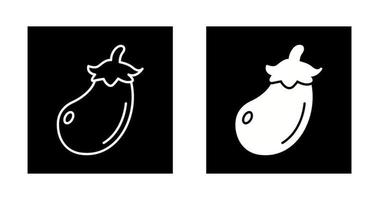 Eggplant Vector Icon