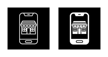 Mobile Store Vector Icon