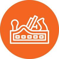 Plane Tool Vector Icon Design