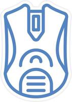 Wireless Mouse Vector Icon Style